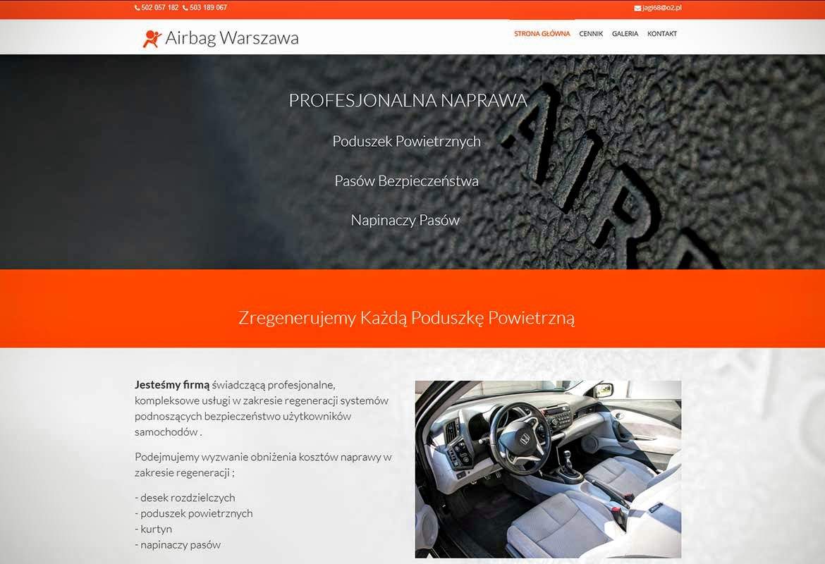 Strona www wykonana dla:  Airbag Warszawa Naprawa poduszek powietrznych