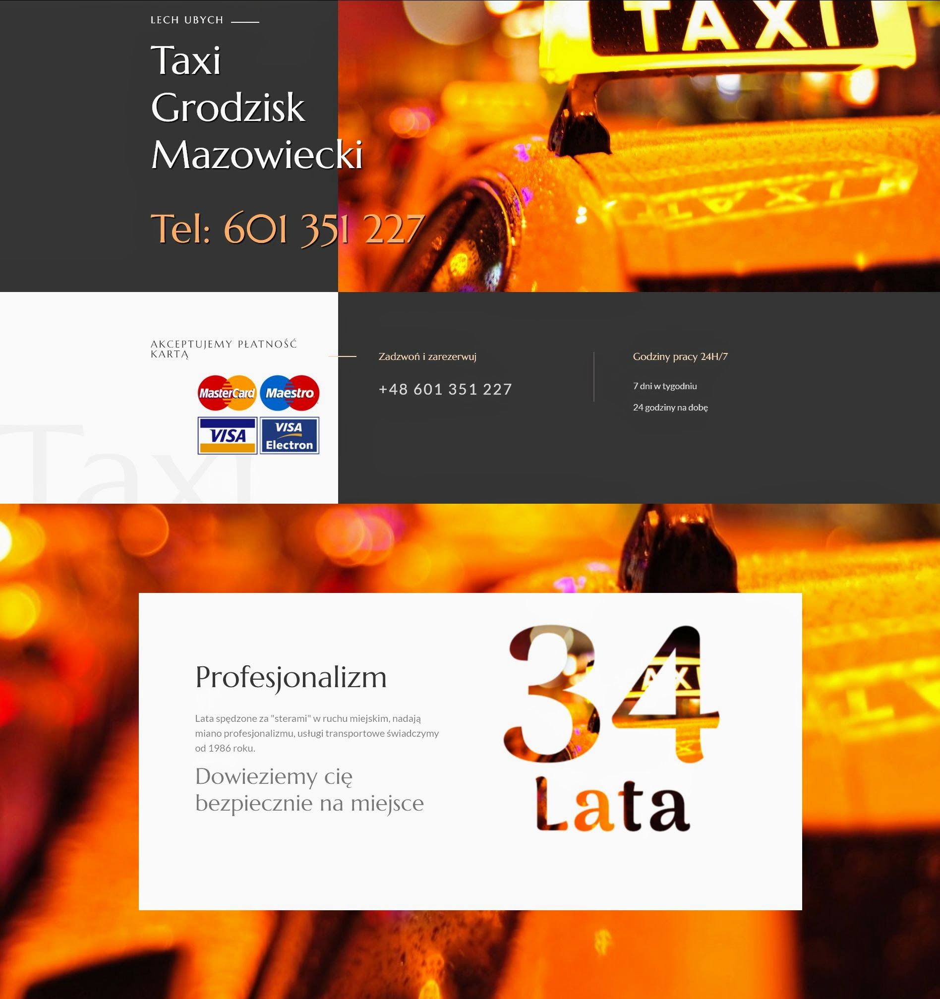Strona www wykonana dla:  Taxi Grodzisk Mazowiecki