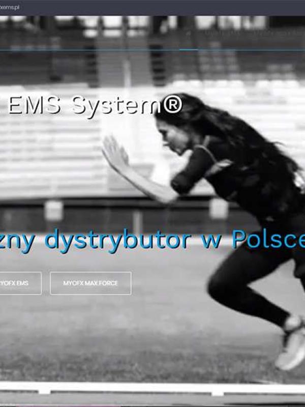 Strona www wykonana dla: MyoFX EMS System