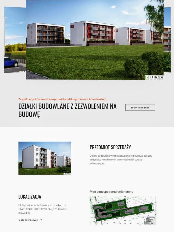 Strona internetowa wykonana dla:  Inwest Dom Development