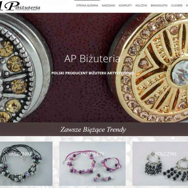 Strona www wykonana dla: AP Biżuteria AP Biżuteria