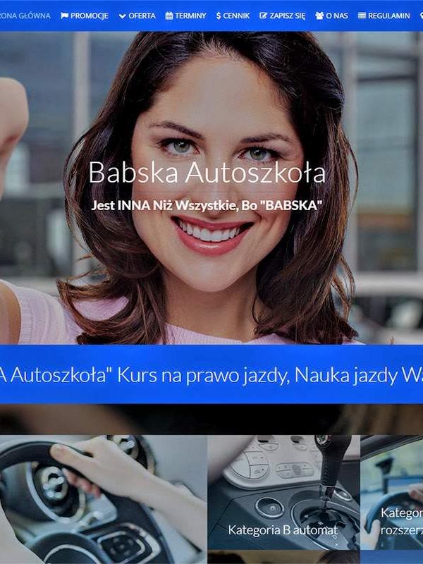 Strona www wykonana dla:  BABSKA Autoszkoła