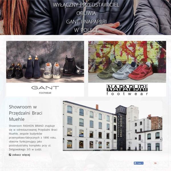 Strona www wykonana dla:  Fashionbrand: GANT i NAPAPIJRI