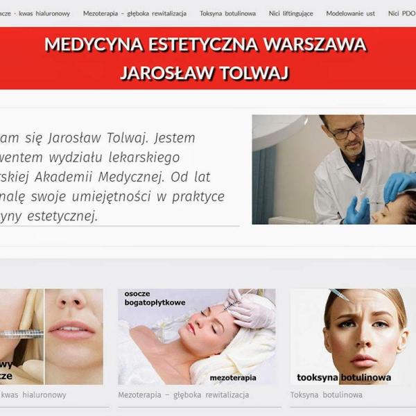 Strona www wykonana dla:  Gabinetu medycyny estetycznej