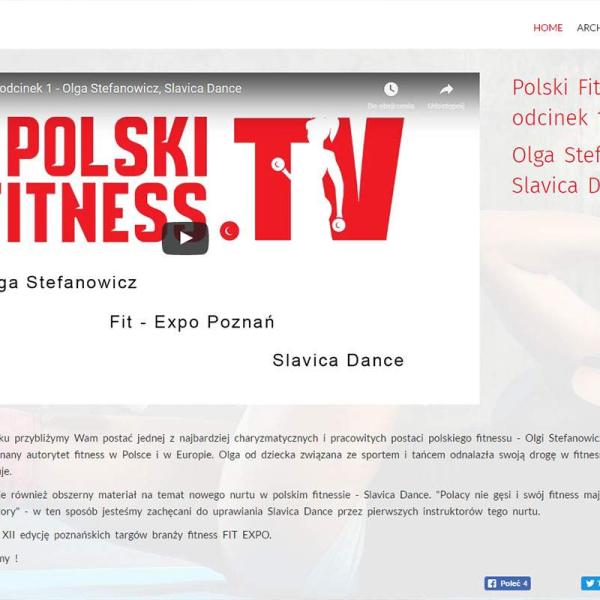 Strona www wykonana dla:  Polski Fitness Tv