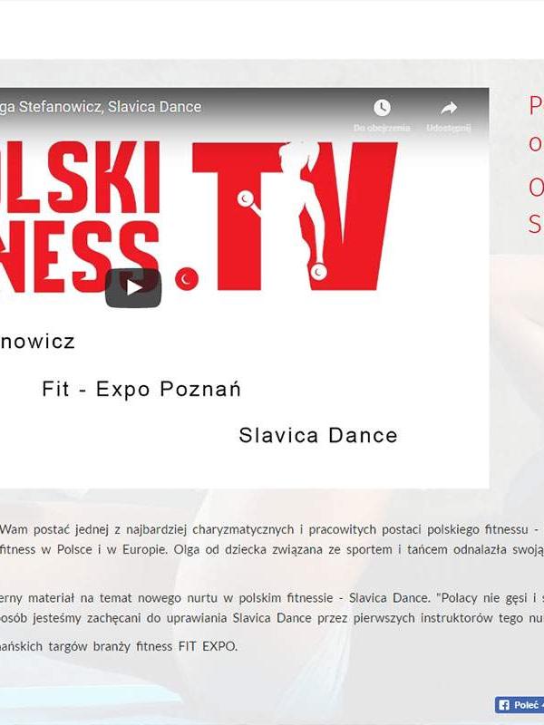 Strona www wykonana dla:  Polski Fitness Tv