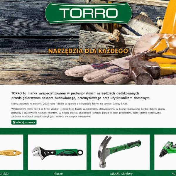 Strona www wykonana dla:  TORRO - Narzędzia dla każdego